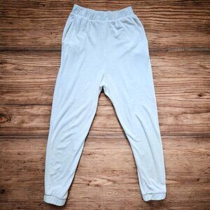 Zara Plush Jogging White Pants